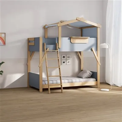 Katil 2 Tingkat Rumah dengan Tangga