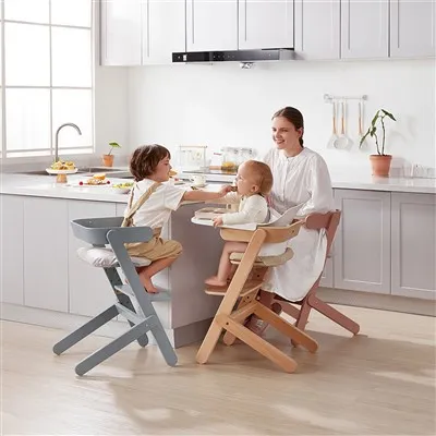 Kerusi Tinggi Makan Kayu